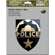 Sticker - Police - STICKER-4022M